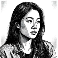 AI 필터 극화 적용 사진