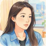 AI 필터 수채화 적용 사진