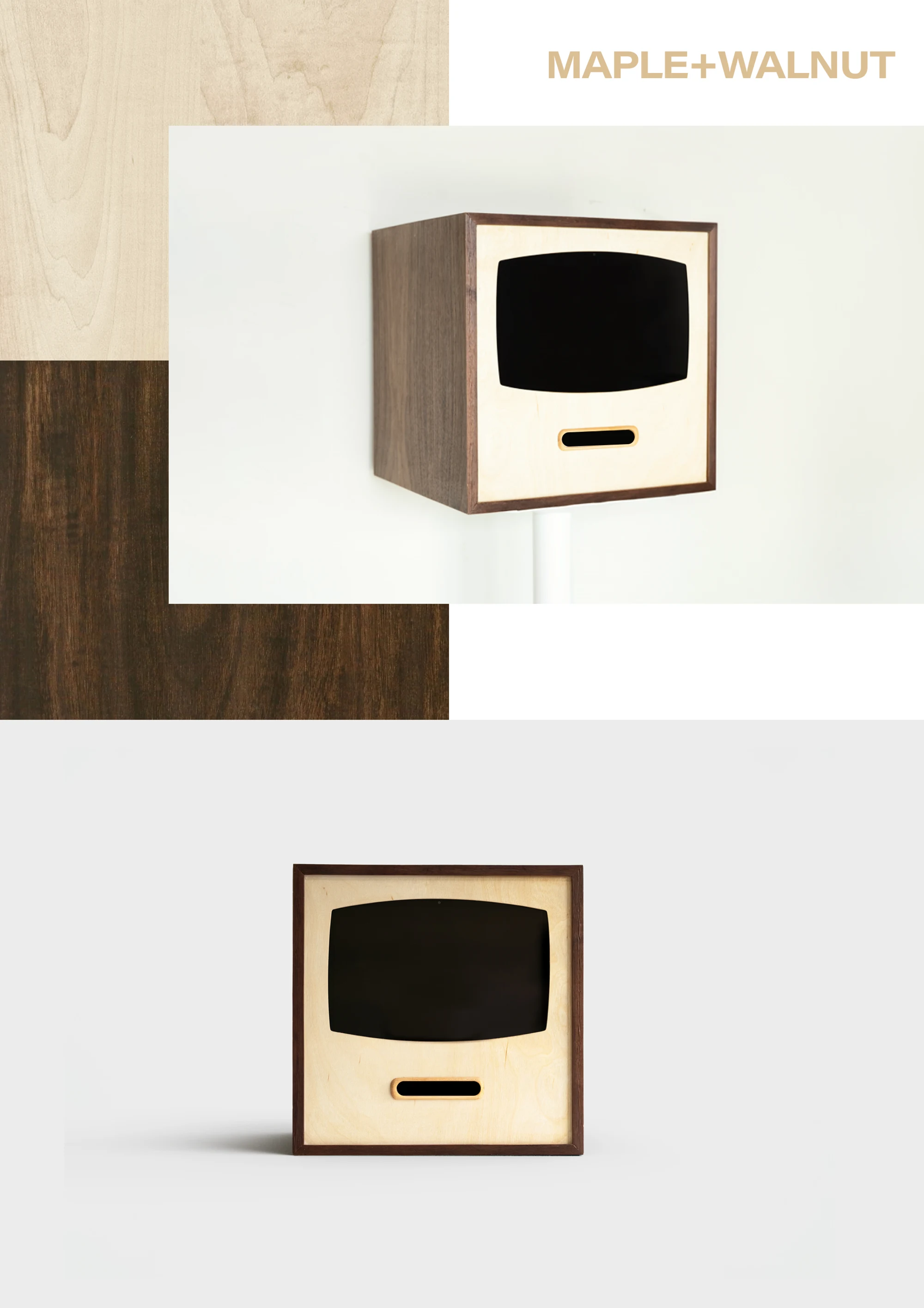 RECEIPT CAMERA® PRO+ HYBRID in Maple + Walnut