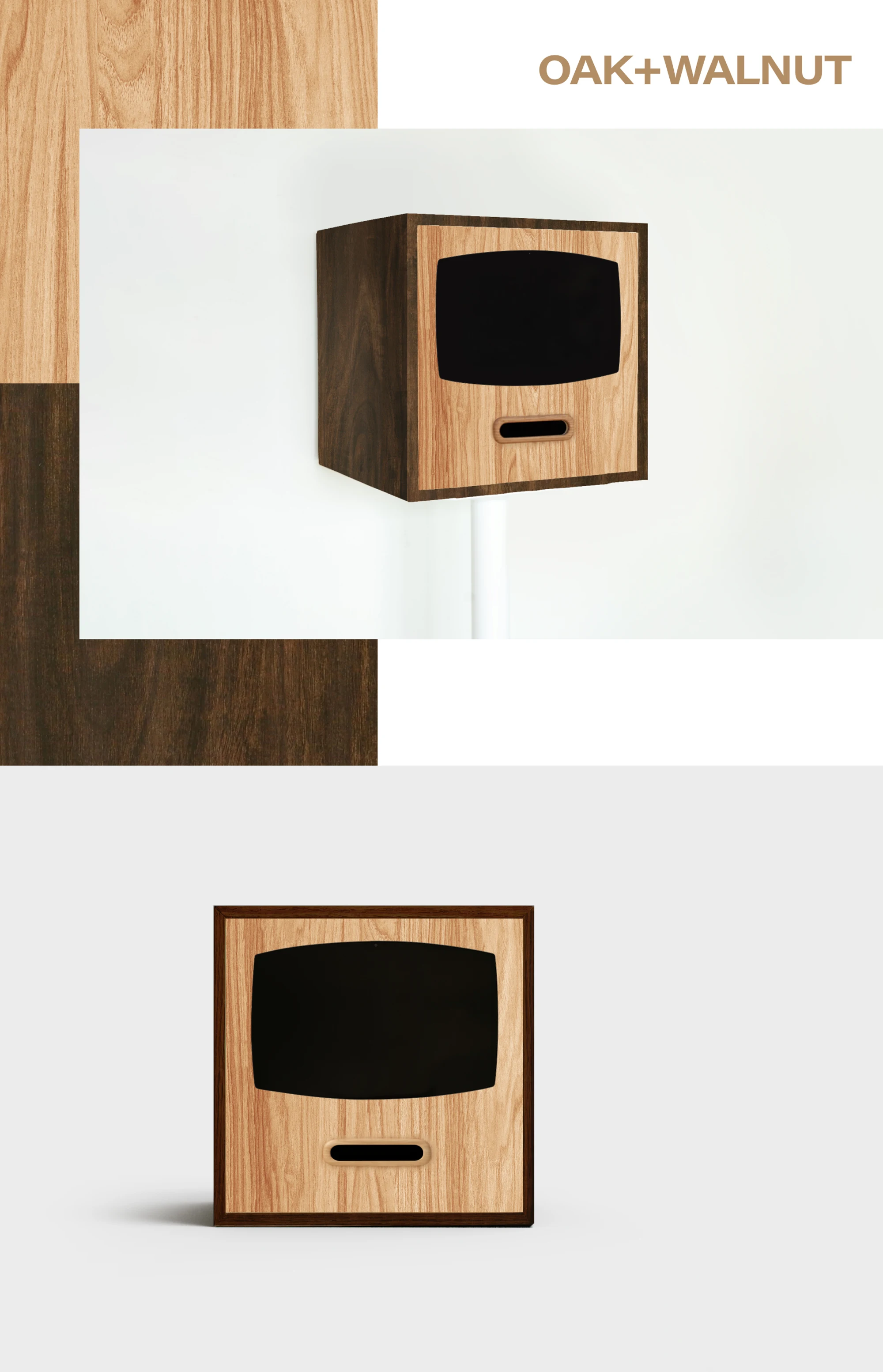 RECEIPT CAMERA® PRO+ HYBRID in Oak + Walnut